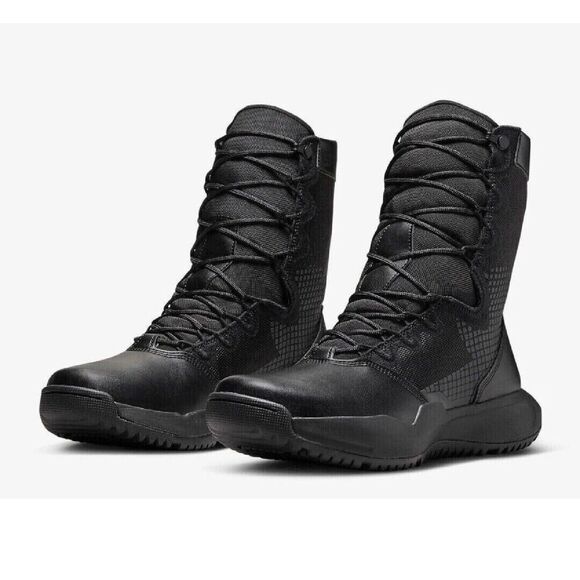 Nike DX2117 001 Men's Sz 11 Black SFB B1 Synthetic Leather Tactical Boots $170 - Picture 1 of 12